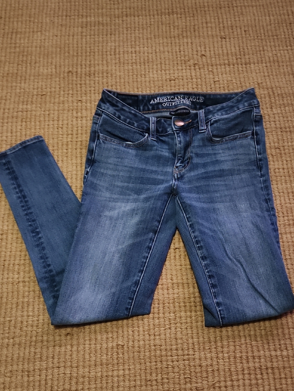 American Eagle Super Strech Skinny Jean's